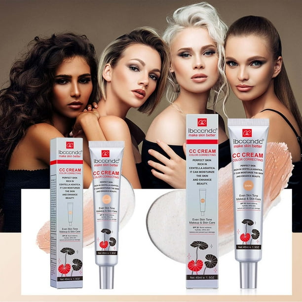 onlyliua Ofertas Semanales Crema Correctora Centella de Larga Duración, Invisible, Hidratante, Iluminadora, Premaquillaje