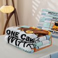 thumbnail image 5 of catabedysis Happy Camping Zipper Full Size Comforter Sets with Fitted Sheet and 2 Pillowcases,Campfire Print Zipper Bedding Set For Boys,Multicolor,Light Gray Reversible,4-Piece, 5 of 7