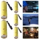 thumbnail image 5 of 5 Uds 9LED Mini Linterna Camping Antorchas Aleación Aluminio Impermeables () Amarillo, 5 of 8