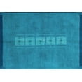 thumbnail image 1 of Ahgly Company Indoor Rectangle Abstract Light Blue Modern Area Rugs, 2' x 4', 1 of 4