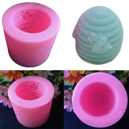 

Karcher Silicone Cake Mold Handmade Bee Sugarcraft Fondant Soap Chocolate Candle Mousse Making Mould