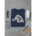 thumbnail image 3 of Vintage Rose Floral Art Tee T-shirt Color Men's, 3 of 4