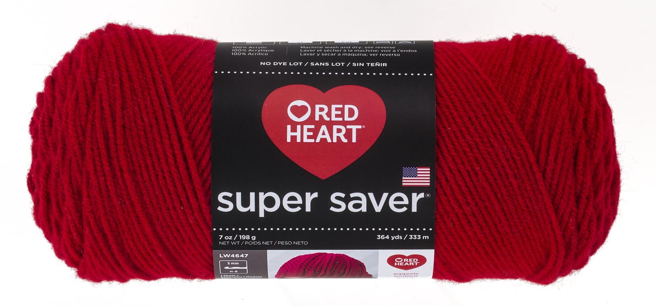 Red Heart Super Saver Color Chart