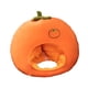 thumbnail image 4 of Sombrero de peluche de caqui, accesorio para fotos, gorro de fruta para cumpleaños, cosplay, carnaval, invierno., 4 of 10