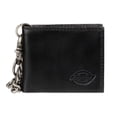 thumbnail image 1 of Billetera Dickies RFID de cuero tipo bifold con cadena negra, 1 of 5
