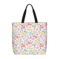 thumbnail image 1 of Balery Retro Floral Bolsa de Mano para Mujeres con Cremallera, Bolsa de Gimnasio con Compartimentos, Bolsa para Laptop, Bolsa para Trabajo, 1 of 7