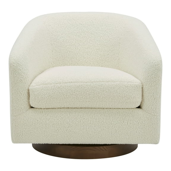 Moe's Home Collection Oscy Accent chair Fabric White