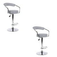 thumbnail image 1 of Heavenly Collection Adjustable Stool with stainless steel base SET OF 2, 1 of 4