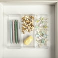 thumbnail image 6 of Martha Stewart Brody 3 Pack Stack and Slide Plastic Tray Office Desktop Organizer, 3" x 7.5", 6 of 10