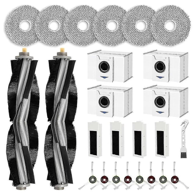 Accessory Set for Deebot T20 Omni / T20E Omni Vacuum Cleaner Robot Replacement Parts Main Side Brus