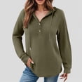 thumbnail image 2 of Godom Womens Hoodies Pullover Sweaters Tunic Tops for Women Loose Fit Dressy Oversized Sweatshirt with Buttons, 2 of 7