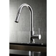 thumbnail image 2 of Gourmetier LS8621DL Concord Single-Handle Pull-Down Kitchen Faucet, Polished Chrome, 2 of 5