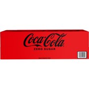 Coca-Cola Zero Sugar Soda Pop Cans, 12 fl oz, 24 Pack
