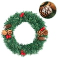 thumbnail image 1 of Inteprter 2020 de Navidad hecha a mano colgante de ratán guirnalda centro comercial hogar Oficina puerta decoración de Adviento 30/40cm Kits de decoración para fiestas Inteprter HA001729-00, 1 of 1