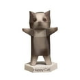 thumbnail image 4 of Cute Cat Desktop Ornament Handmade Paper Craft Decoration 3D Animal Sculpture for Home for Living Room and Bedroom, 4 of 9
