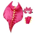 thumbnail image 2 of Cape de Dragon pour la Collecte de Bonbons, Cosplay, Dessin Animé, pour Cadeaux d'Halloween, Rouge, 2 of 7