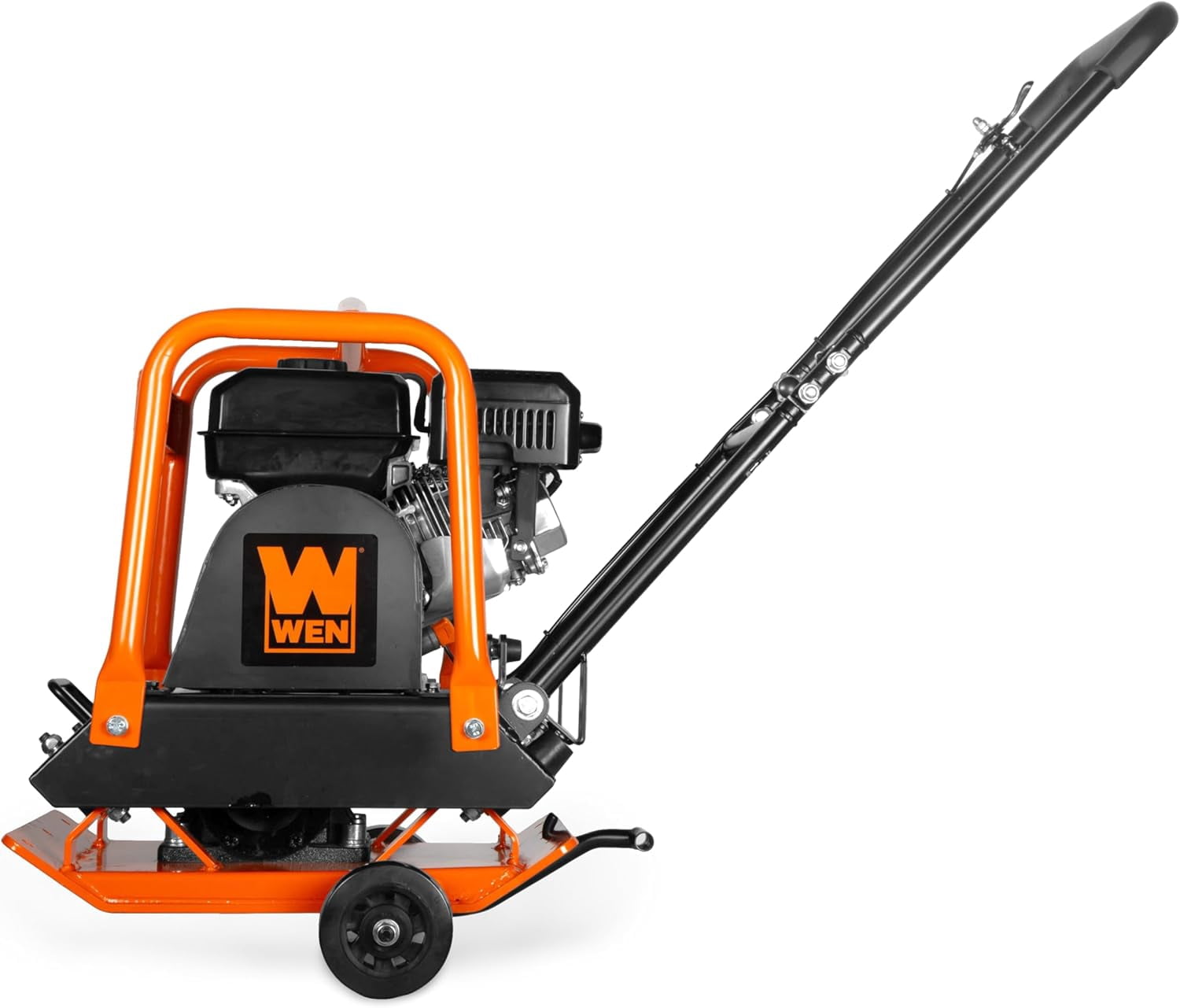 WEN Plate Compactor, 7HP, 212cc, with Wheel Kit and 4496-Pound Compaction Force (56012)