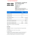 thumbnail image 2 of Front Brake Pad Set - Compatible with 2005 - 2022 Nissan Frontier 2006 2007 2008 2009 2010 2011 2012 2013 2014 2015 2016 2017 2018 2019 2020 2021, 2 of 2