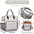 thumbnail image 5 of Pioneer Flower Floral Print Pattern Womens Lunch Box for Work,Insulated Large Lunch Bag,Leakproof Adult Lunch Bag for Work,Beach,Travel,Picnic,Camping, 5 of 6