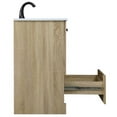 thumbnail image 5 of Elegant Kitchen and Bath 42 inch Single bathroom vanity in natural oak, 5 of 7