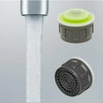thumbnail image 2 of Cascade 0.5 gpm Aerated Stream Bathroom Faucet Aerator PCA Regular Size Ultra Low Flow, 2 of 4