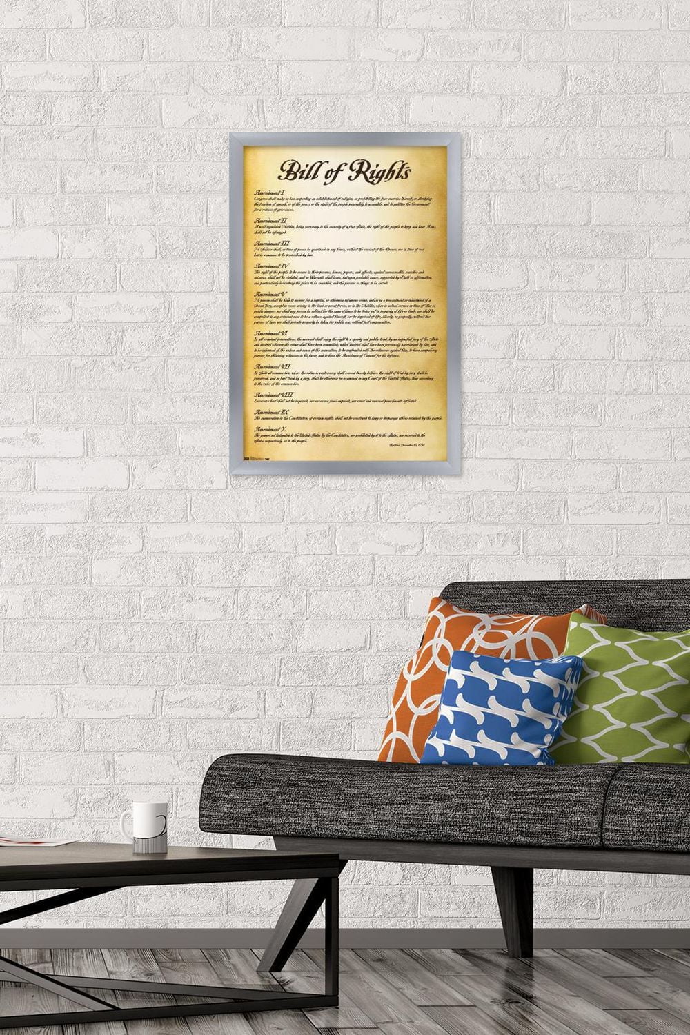 The United States of America - Bill of Rights Wall Poster