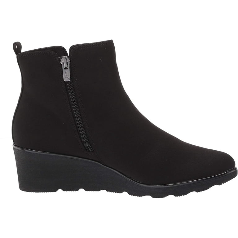 Anne Klein Womens Wedge Ankle Boot Fashion Walmart
