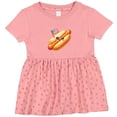 thumbnail image 3 of Inktastic All-american Hot Dog Girls Baby Dress, 3 of 5