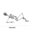 thumbnail image 4 of ESULOMP Decorations 170cm Skeleton Prop Human Full Size Skull Hand Life Body Anatomy Model Decor, 4 of 7