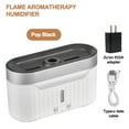 thumbnail image 2 of Humidifier for Bedroom,Oil Diffuser Humidifier Flame Humidifier Mute Aromatherapy Machine Bedroom Lighting Large Volume Purification Diffuser Aromatherapy Machine Humidifiers for Bedroom, 2 of 5