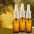 thumbnail image 5 of Amber Glass 1 oz Nasal Sprayer! EMPTY, Refillable, Travel Sized, Quality Glass for Saline Applications! (2 Pack), 5 of 5