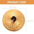 thumbnail image 2 of DRAFIDEEP 1 Pair of Copper Finger Cymbals for Belly Dancing Performance, 2 of 6