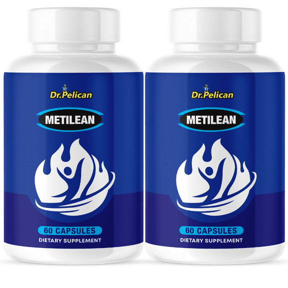 Metilean - Keto & Weight Support - 2 Bottles- 120 Capsules