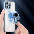 thumbnail image 2 of Magnetic Astronaut Étui de Support Compatible avec Iphone 13 Pro Max/13 Pro/13, Étui Rigide Pc Transparente, 2 of 5