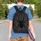 thumbnail image 4 of Easygdp Black Spider On Web 1 Mochila Ligera de 15 Pulgadas para Estudiantes, Mochila Cómoda para la Escuela y Viajes, Correas Ajustables, 4 of 6