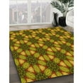 thumbnail image 3 of Ahgly Company Machine Washable Indoor Rectangle Transitional Dark Bronze Brown Area Rugs, 5' x 7', 3 of 7