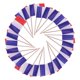 thumbnail image 1 of GOOHOCHY 200 palillos para cupcakes con la bandera de Francia, mini palillos para cócteles, 1 of 8