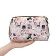 thumbnail image 4 of Gaeub Cat Printed Travel Cosmetic Bag,Makeup Bag, Large Capacity Toiletry Bag for Women, Portable Pouch Make Up Organizer with Zipper and Divider, 4 of 8