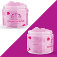 thumbnail image 2 of Organic Raspberry Scrub, Natural Exfoliating Salt Body & Face Scrub, Pure Exfoliator Helps with Moisturizing Skin, Cellulite, Dead Skin Cells, Deep Cleansing, Moisturizes 10 oz, 2 of 7