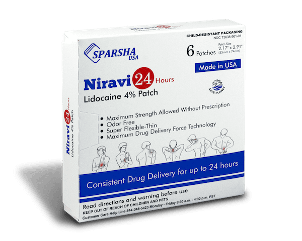 24 Hour 4% Lidocaine Patch