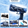 thumbnail image 4 of Pistola de agua eléctrica, automática, con un solo botón, chorro de alta capacidad de 500 ml + 50 ml, 4 of 7