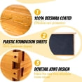 thumbnail image 3 of Honey Lake 10-Frame Langstroth Beehive Starter Kit – Wax-Dipped, Complete Hive with 2 Deep Brood Boxes, 2 Medium Super Boxes, Frames & Pre-Waxed Foundation Sheets for Beginner Beekeepers, 3 of 12