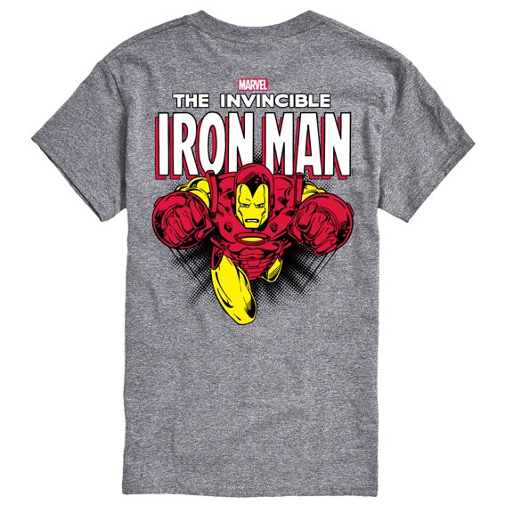 Marvel Iron Man - Invincible Oversized - Men's Short Sleeve Graphic T-Shirt