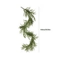 thumbnail image 3 of hulanddfd Christmas Norfolk Garlands, Realistic Touch Winter Xmas Garland, 78.7in Artificial Pines Green Plant Garland Christmas Decorations for Fireplace Mantle Wall Indoor Outdoor Xmas Decor B, 3 of 6