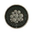 thumbnail image 2 of Charcoal Gray, Ceramic Fire Balls | Mixed Set of 18, 2 of 7