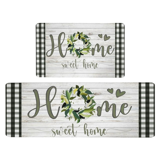 Sunflower Festival Doormat Set Decorative Kitchen Rugs for Home Holiday Floor Mat Comfortable Summer Carpet