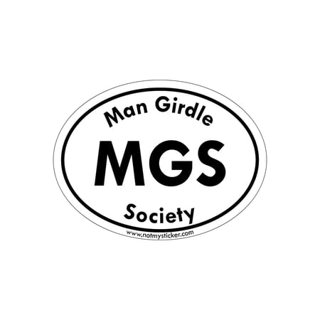 147-MGS MAN GIRDLE SOCIETY