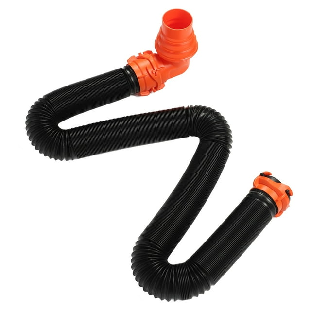 Kit d'Extension de Tuyau d'Égout RV 10 Pieds avec Raccord Pivotant - Installation Facile, Extensible, Adapté pour RV, Véhicule Récréatif