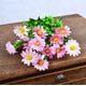 thumbnail image 4 of Marigold Chrysanthemum Balcony Decor, Small Flower Arrangement, Water Grass, Modern Style, Artificial Plants, Easy Care, Foldable Stand, Metal Frame, for Living Room,topliu, 4 of 9