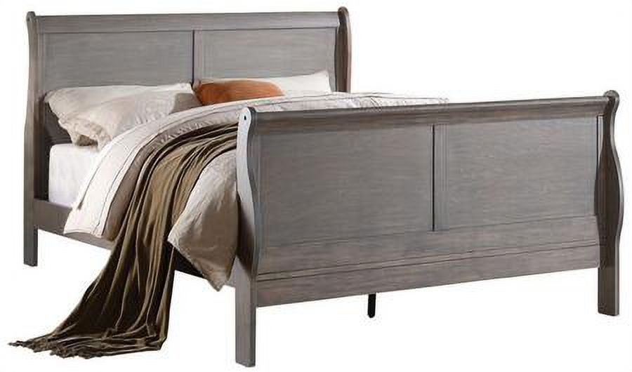 ACME Louis Philippe III Queen Bed in Antique Gray 25500Q - image 5 of 5